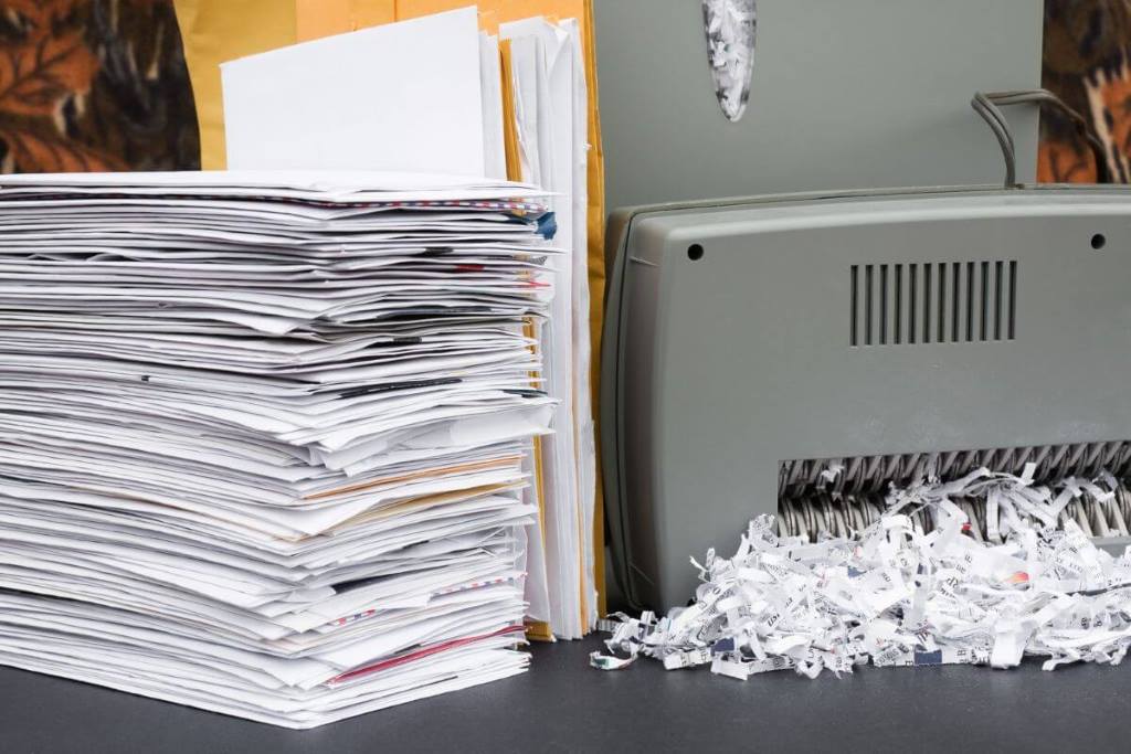 compost shredded confidential paper