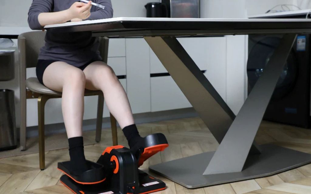 How long should I use an under desk elliptical daily?