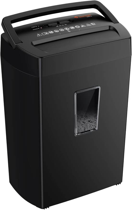 Bonsaii 12-Sheet Cross-Cut Paper Shredder (C275-A)