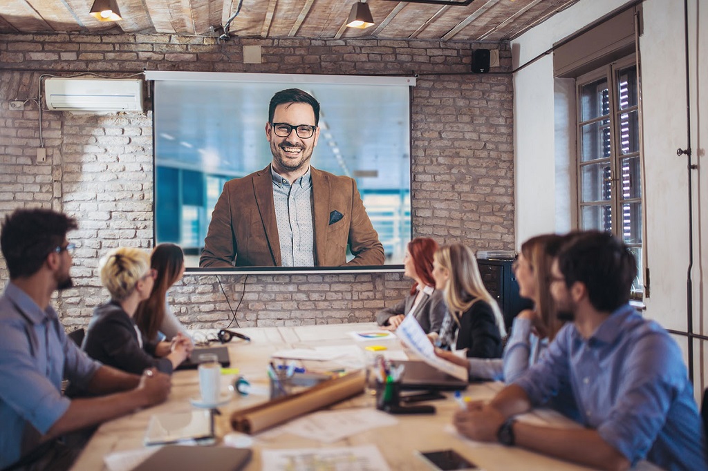 How often should I calibrate my office projector colors