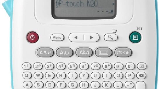 Brother P-Touch PT-N20 portable personal label maker for home and office use