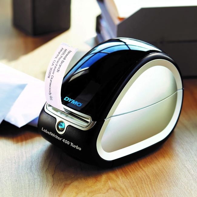 DYMO LabelWriter mailing labels bundle, 350 labels per roll, total 700