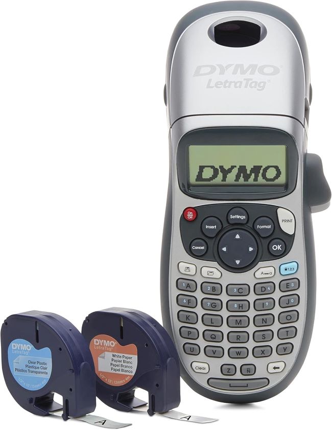 DYMO LetraTag 100H Plus handheld label maker for home and office