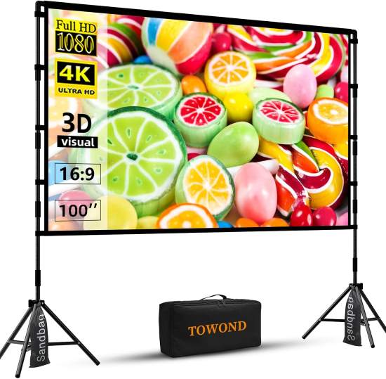 Portable Outdoor Projector Screen