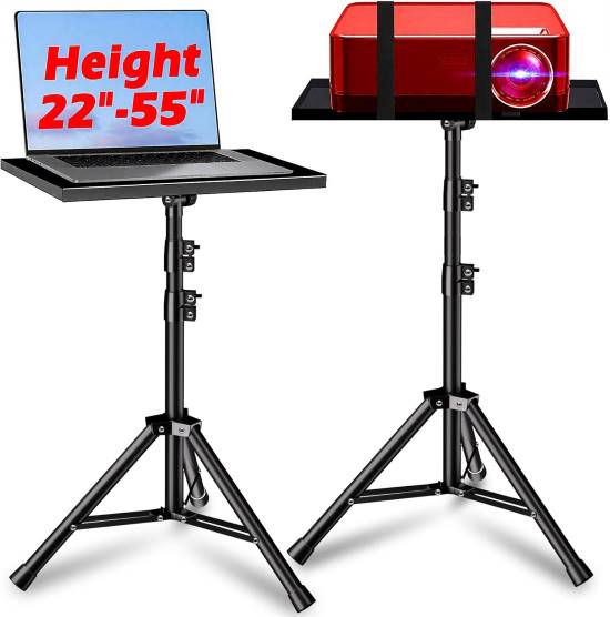 Projector Stand Laptop Stand Adjustable Height 21 to 55 Inch