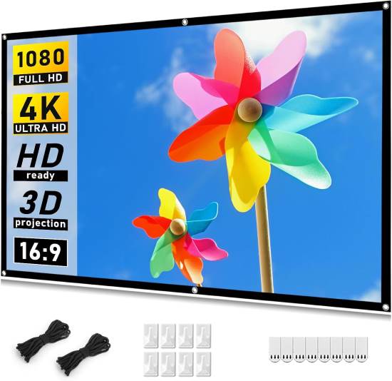 Taotique 100 Inch Projector Screen