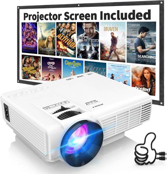 Upgrade 3500Lumens Mini Projector