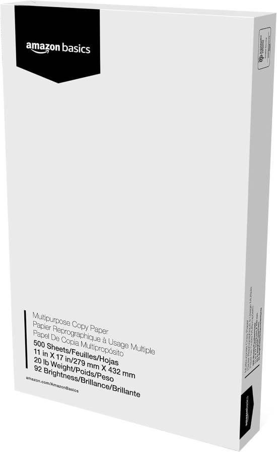 Amazon Basics Multipurpose Copy Printer Paper Version A