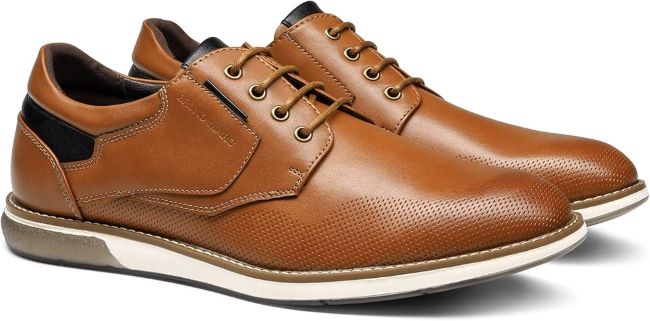 Bruno Marc Casual Dress Oxfords Derby Sneakers – men’s business casual Oxford-style sneakers combining formal look with comfort.