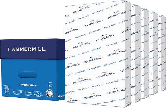 Hammermill Printer Paper 5 Reams 105023C