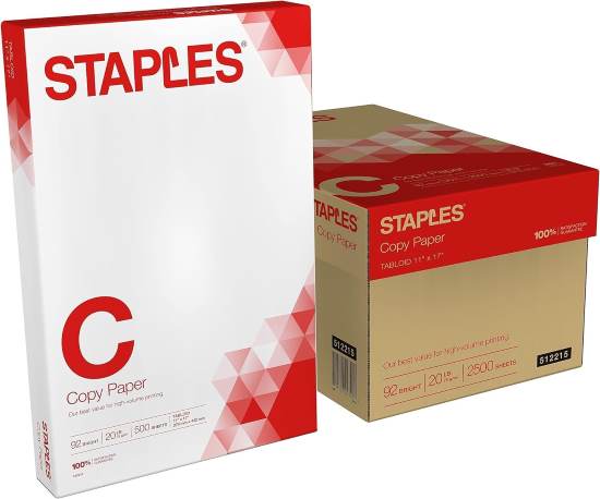 Staples Copy Paper 512215