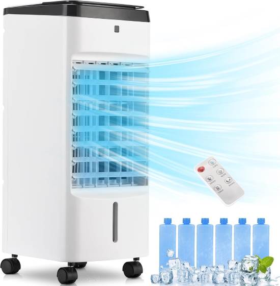 Uthfy Portable Air Conditioner Evaporative Detachable Oscillation