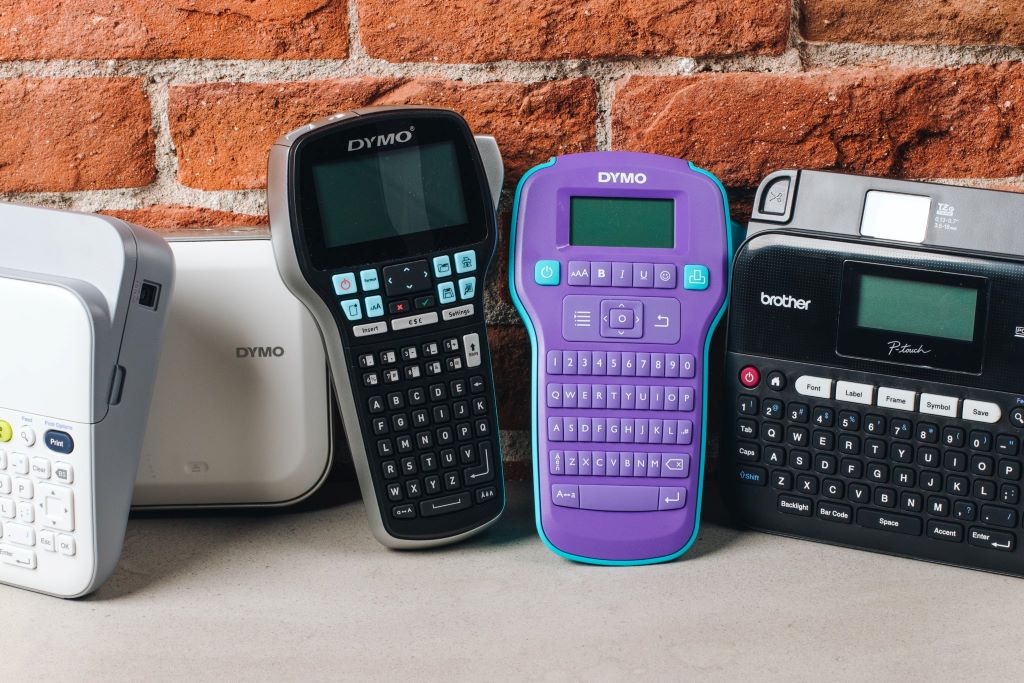 Best battery-powered label maker with labels arranged for efficient organization