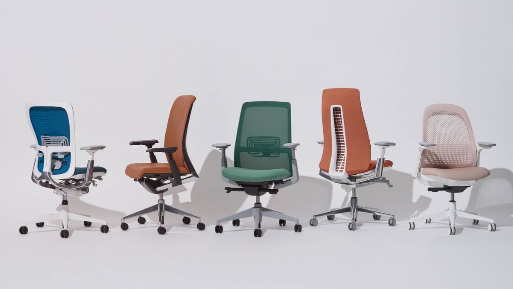 Ergonomic office chair with lumbar support designed for back pain relief