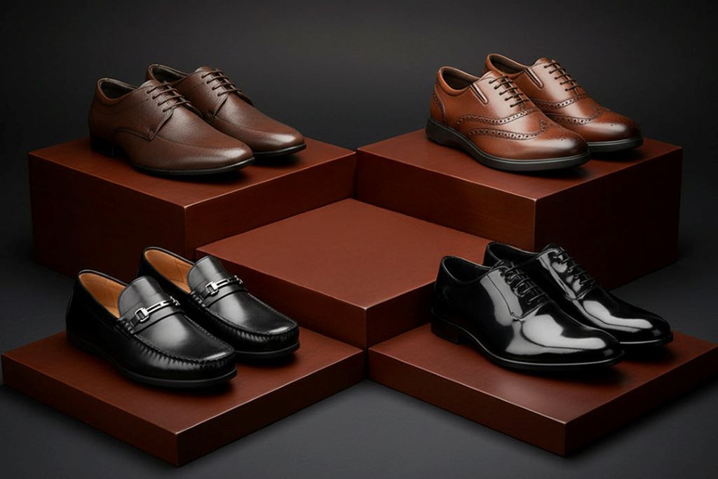 Men’s formal office shoes designed for all-day comfort and professional look