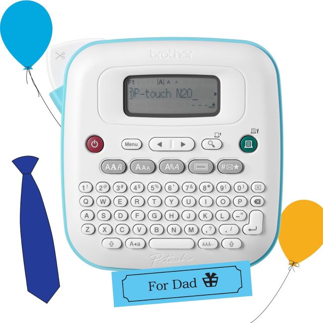 Brother P-Touch PT-N20 handheld label maker designed for portable and quick labeling with color tape options