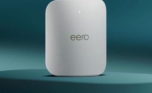 Amazon eero Pro 7 Wi-Fi 7 router providing high-speed internet in a Texas home