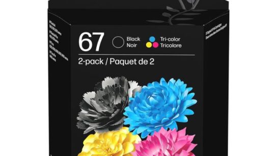 HP 67 Black and Tri-Color genuine ink cartridges in Ohio
