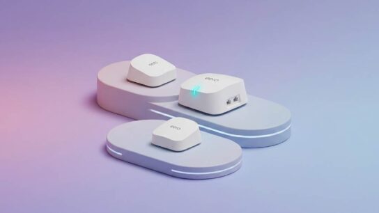 Amazon Eero 7 dual-band Wi-Fi 7 router speed and design