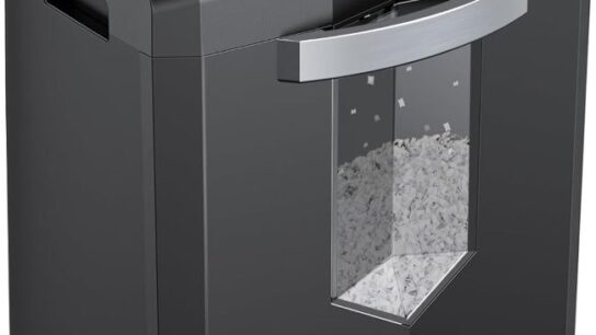 Bonsaii C266-B 12-sheet micro-cut paper shredder with P-4 security
