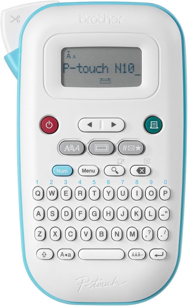 Brother P-Touch PT-N10 Label Maker with compact design for home organization