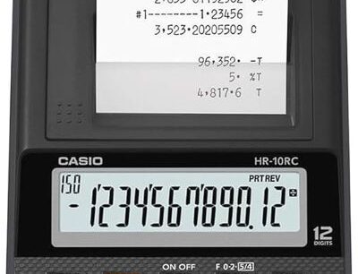 Casio HR-10RC mini desktop printing calculator in Texas