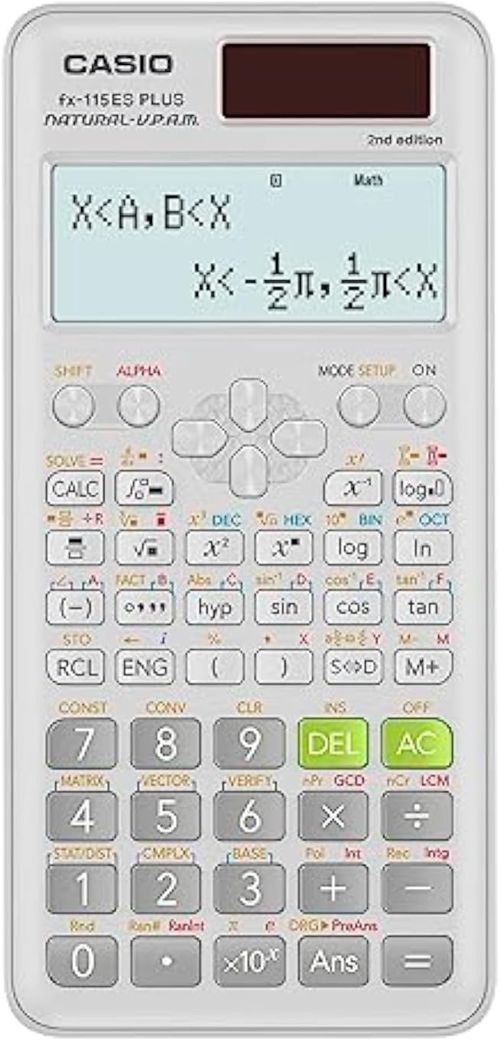 Casio fx-115ES Plus Scientific Calculator with natural textbook display