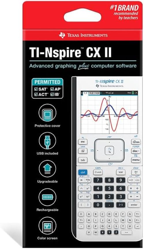 Texas Instruments TI-Nspire CX II calculator for college math and STEM courses