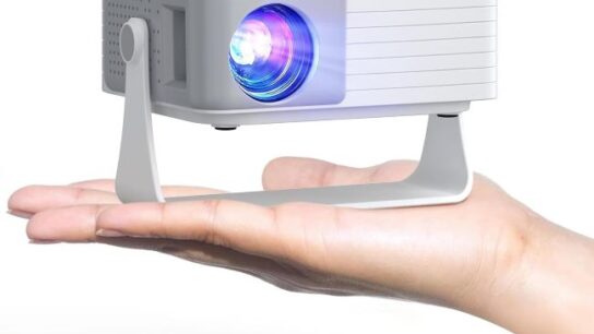 AKIYO Mini Projector for home theater