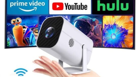 YGSKK Mini Projector with 1080P video support
