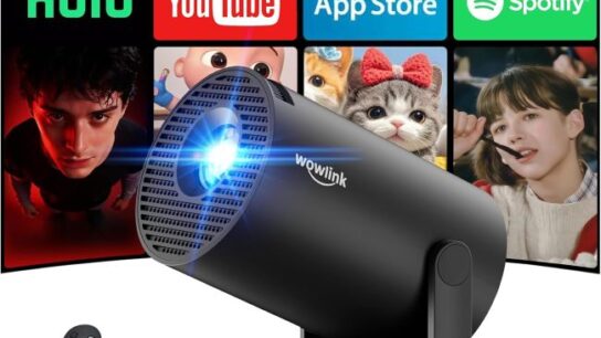 wowlink Mini Projector with auto keystone